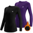 2er-Pack Damen Thermo-Langarmshirts | Nahtlos Warm